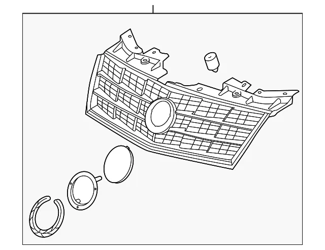 Grille - GM (25876967)