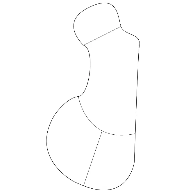Deck Lid Hinge Bumper - GM (25896511) - view 3