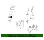 Upper Hinge - Driver's Side (LH) - GM (25943922) - view 12