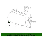 Windshield Support - GM (25954952) - view 7