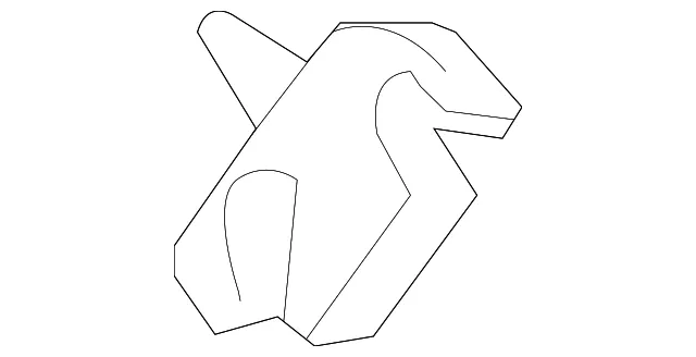 Windshield Washer Nozzle Hose Clip - GM (25956110)