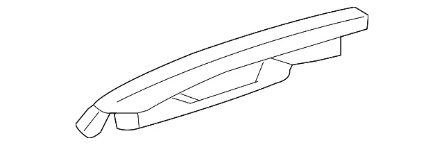 Grille Windshield Defr Noz *Ebony - GM (25961887)
