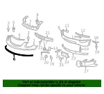 Front Bumper Rub Strip - GM (25961908) - view 6