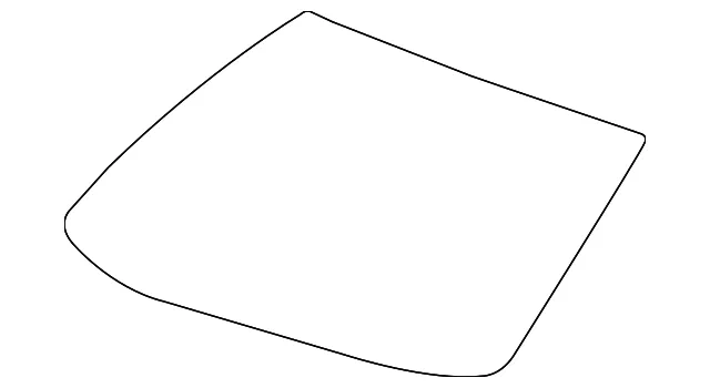 Windshield - GM (25996277) - view 2