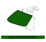 Windshield - GM (25996277) - view 6