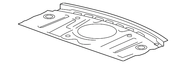 Rear Window Panel - GM (25996599) - view 2