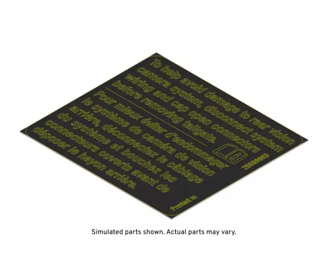 Label - GM (25996663)
