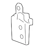 Upper Hinge - Driver's Side (LH) - GM (25996984) - view 12