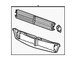 Front Bumper Shutter - GM (26202080) - view 10
