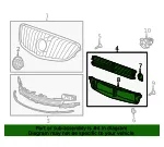 Front Bumper Shutter - GM (26202080) - view 11