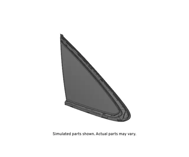 Driver Side Quarter Window - GM (26233175)