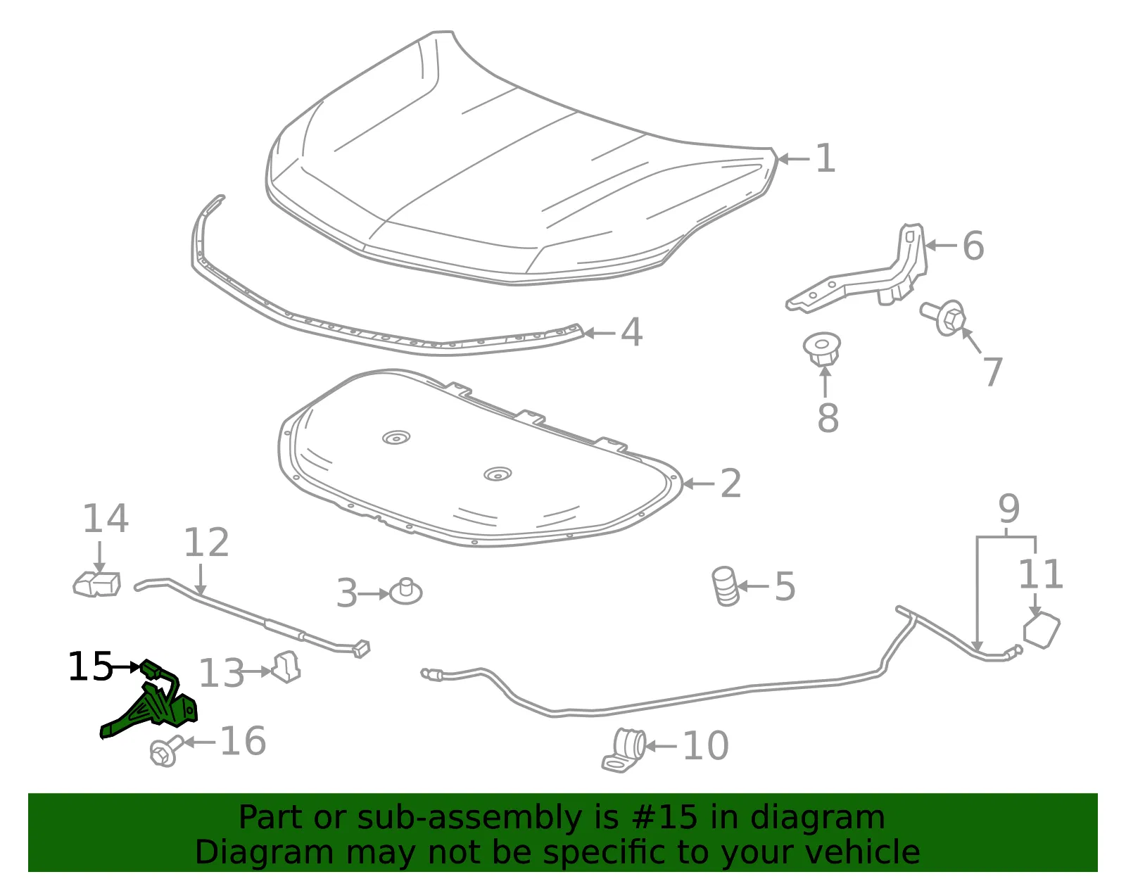 Latch - GM (26342504) - view 3