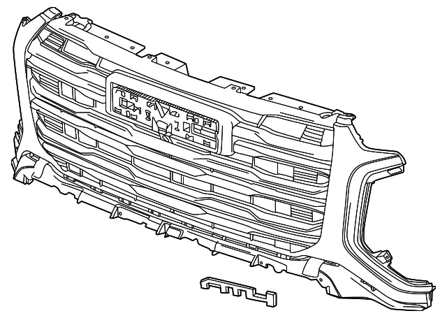 Grille Assembly - GM (26343784)