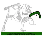 Wheel Opening Molding - GM (26344447) - view 7