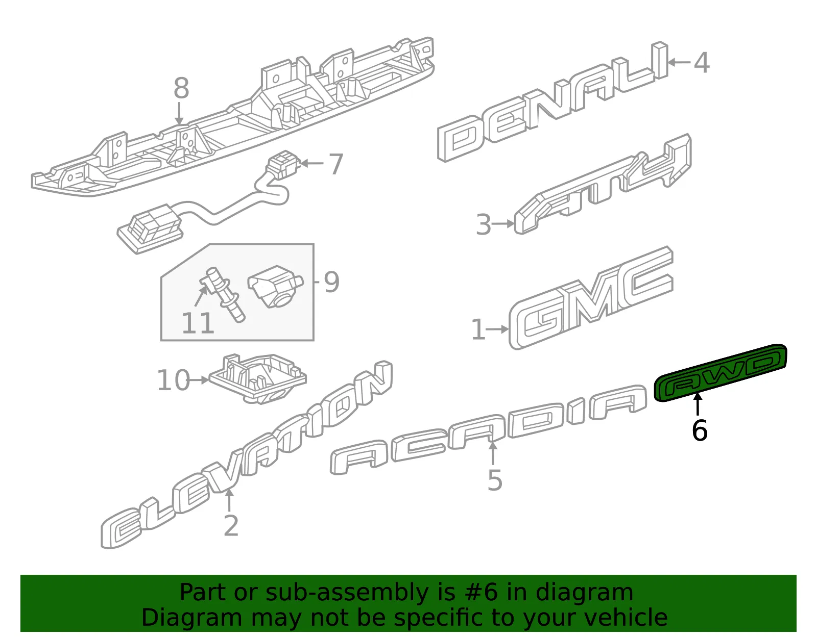 Hatch Emblem - GM (26344498) - view 3