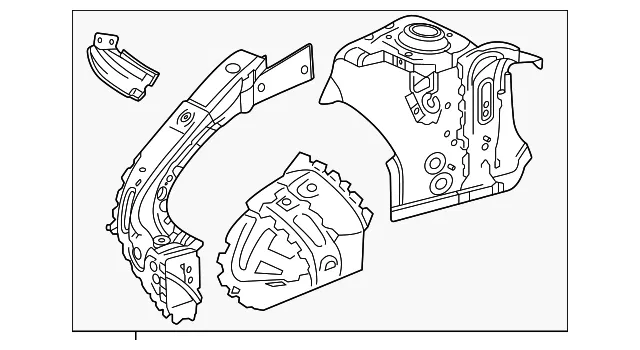 Apron Assembly - GM (26346405) - view 2