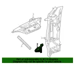 Inner Hinge Pillar Lower Bracket - GM (26348518) - view 7