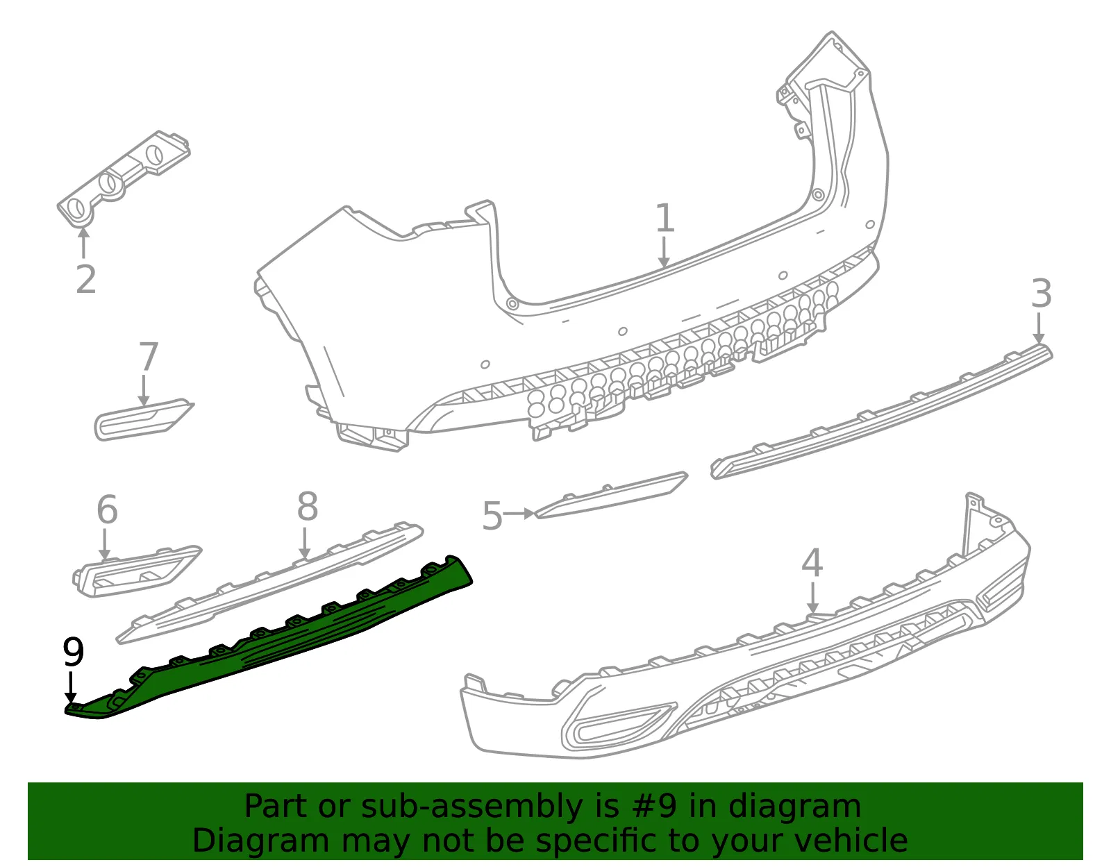 Lower Deflector - GM (26358111) - view 3