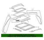 Sunshade Stop - GM (26368897) - view 6