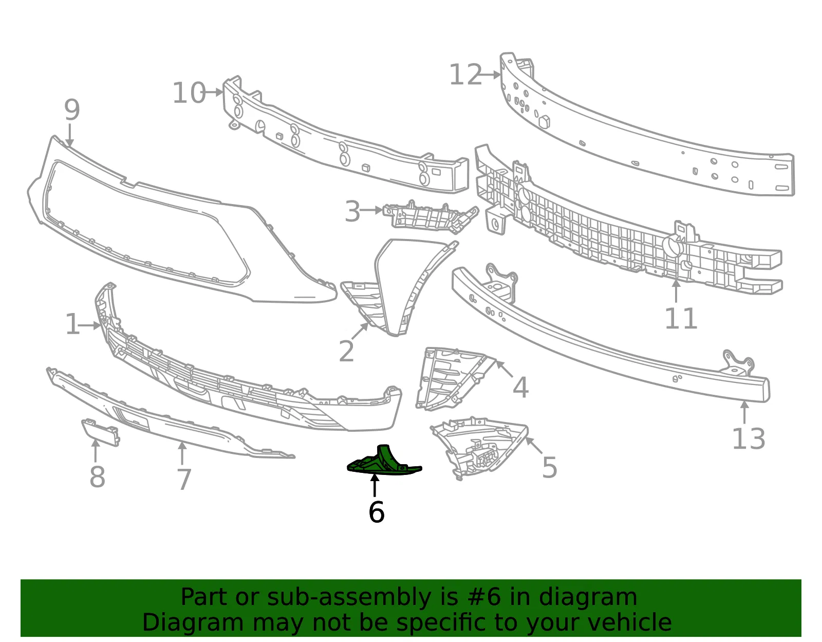 Lower Deflector - GM (26391213) - view 3