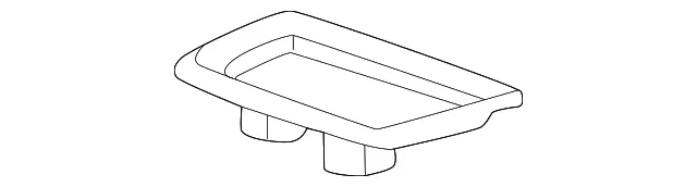 Door Panel Insert - GM (26400730) - view 2