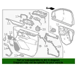 Door Panel Insert - GM (26400730) - view 6
