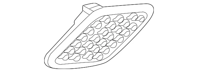 Speaker Grille - GM (26401375) - view 3