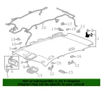 Headliner Retainer - GM (26411949) - view 6