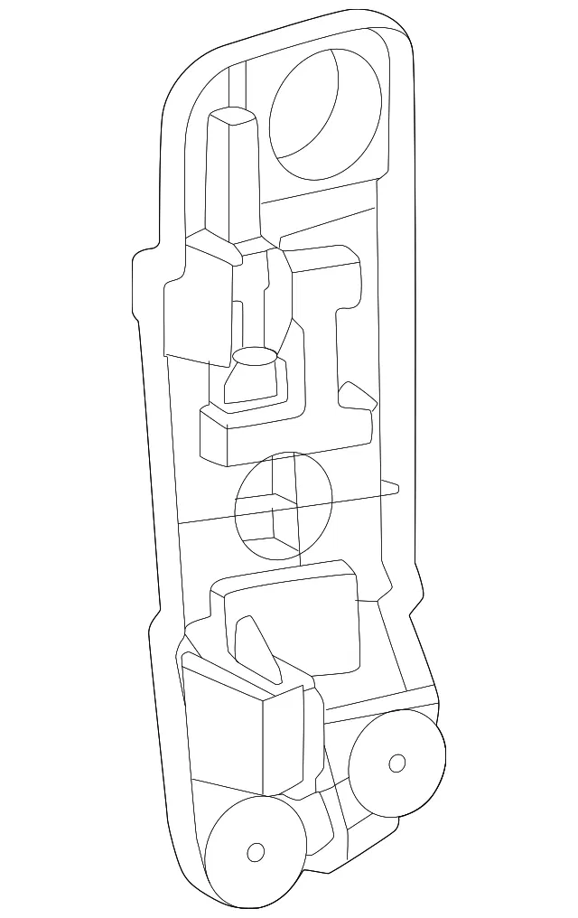 Bumper Cover Bracket - GM (26416612) - view 2