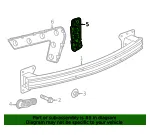 Bumper Cover Bracket - GM (26416612) - view 7