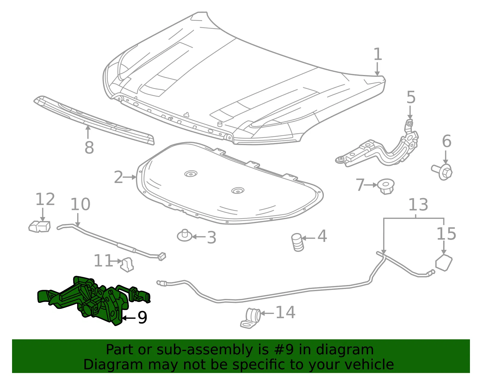 Latch - GM (26422675) - view 3