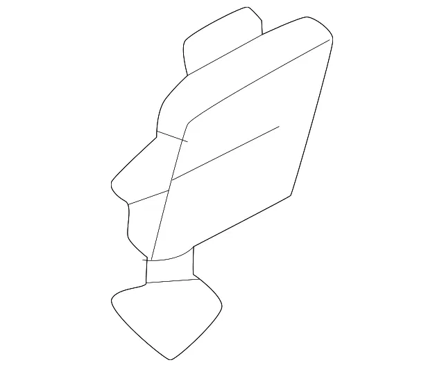Upper Quarter Trim Plug - GM (26424964) - view 2