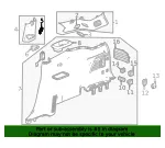 Upper Quarter Trim Plug - GM (26424964) - view 6