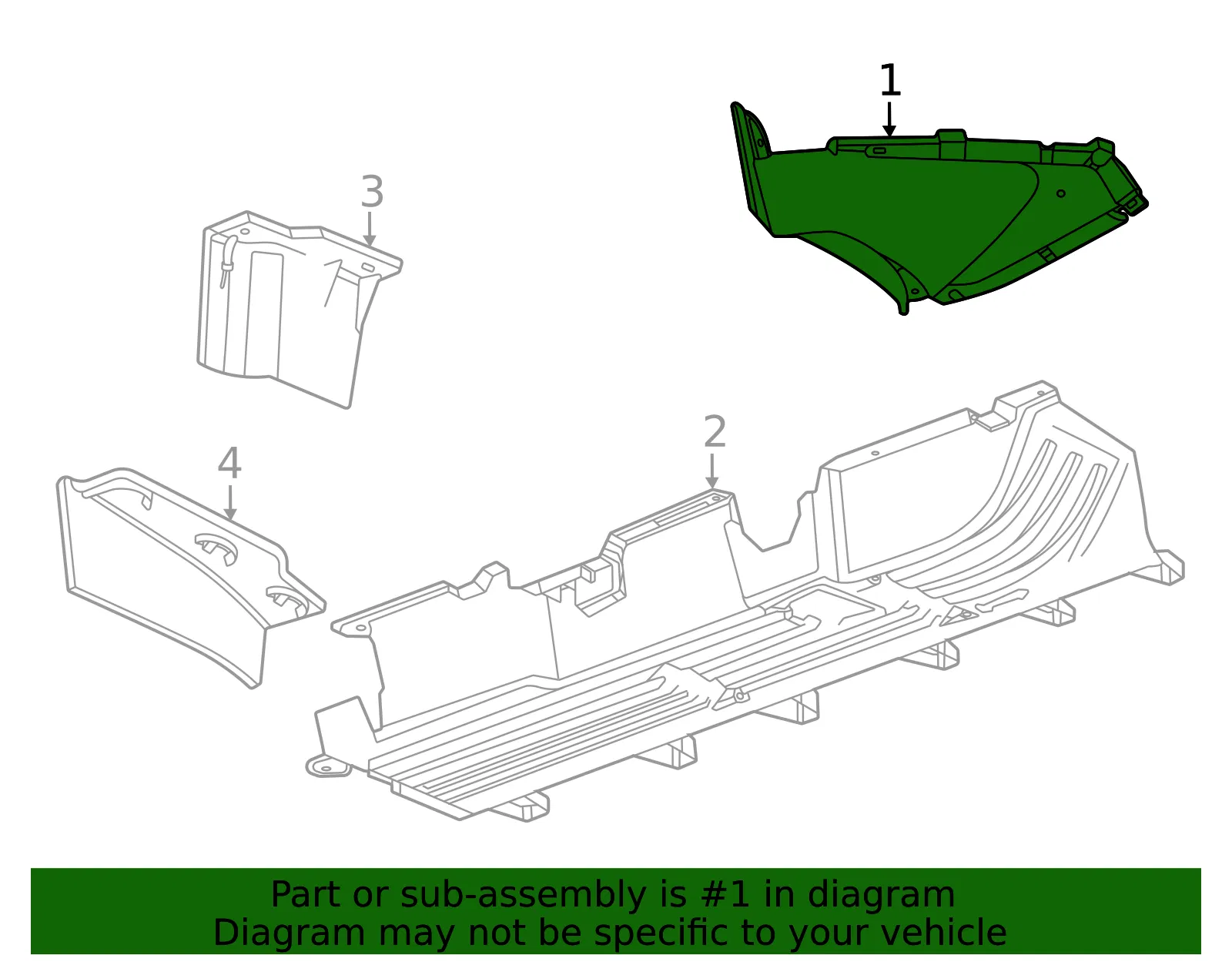 Front Deflector - GM (26426514) - view 3