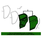 Door Shell - GM (26426693) - view 7