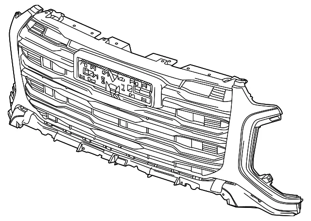 Grille Assembly - GM (26436875)
