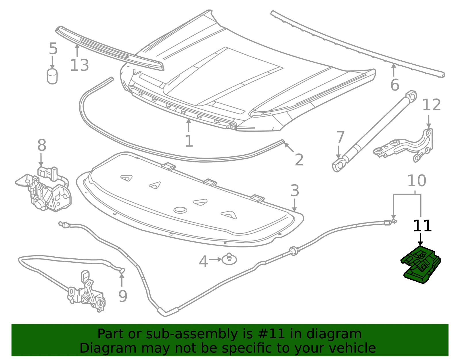 Release Handle - GM (26445067) - view 3
