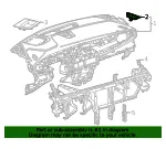 Defroster Grille - GM (26445367) - view 15
