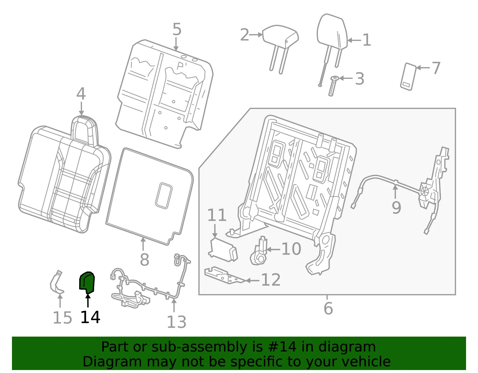 Hinge Cover - GM (26449188) - view 6