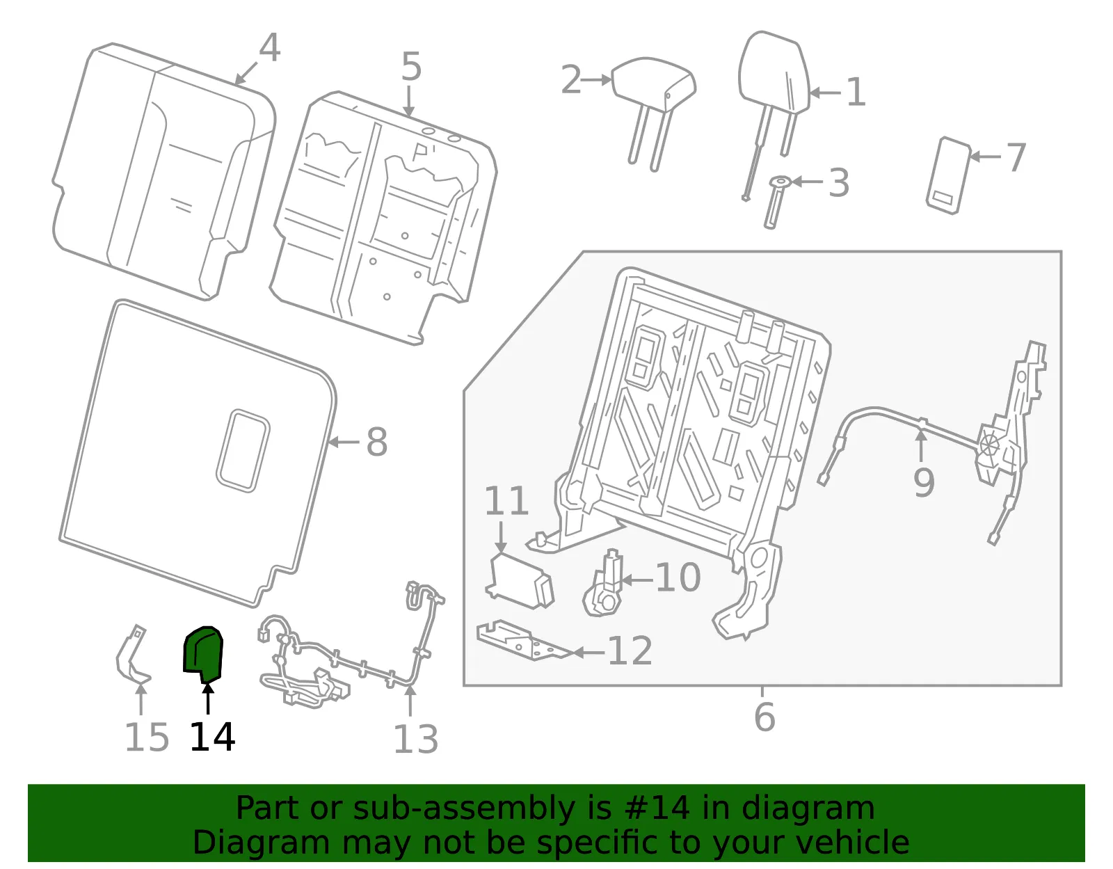 Hinge Cover - GM (26449191) - view 3