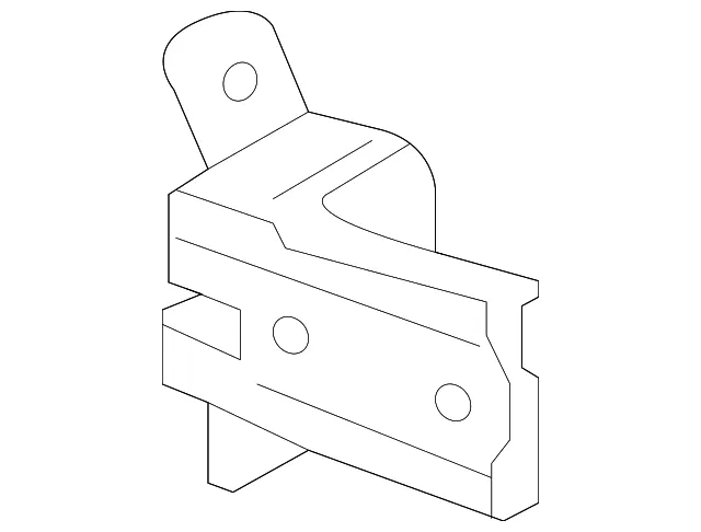 Lower Hinge - GM (26458166) - view 2