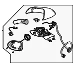 Mirror Assembly - GM (26473942) - view 3