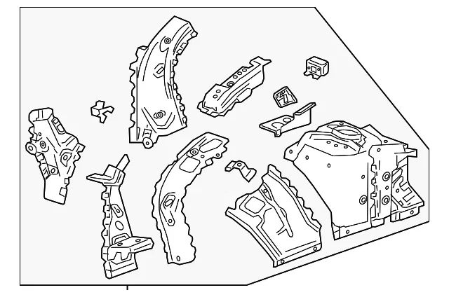 Apron Assembly - GM (26491998) - view 2