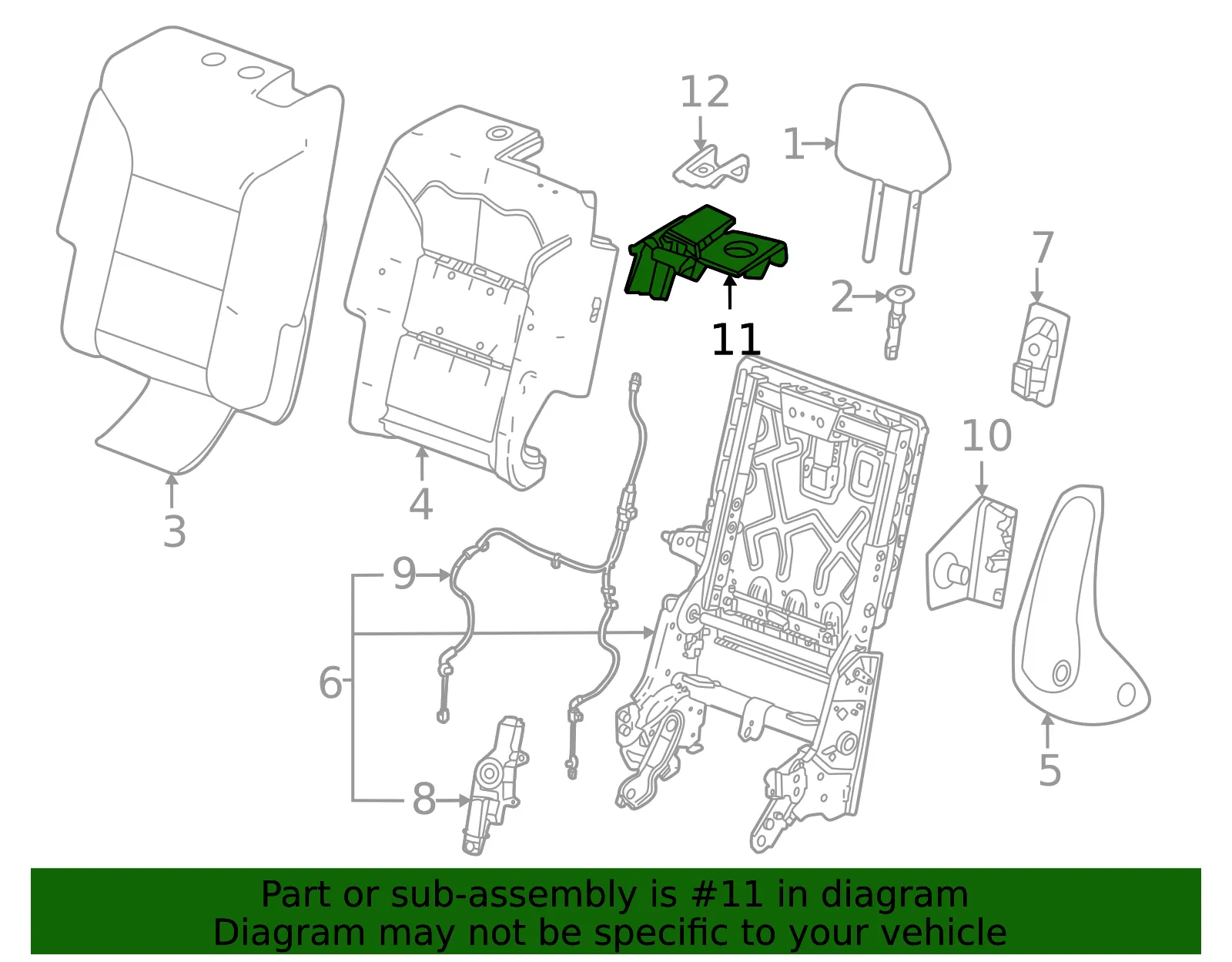 Adjust Handle - GM (26518041) - view 4