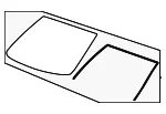 Windshield - GM (26523842) - view 5