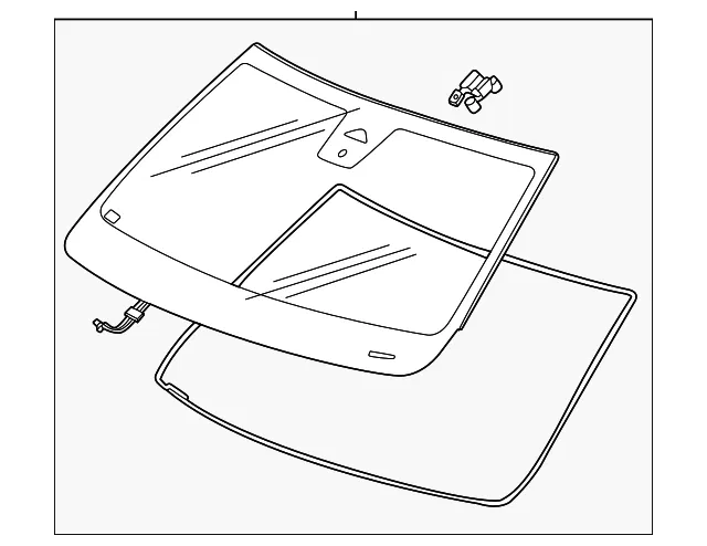 Windshield - GM (26527619)
