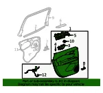 Door Trim Panel - GM (26533488) - view 19