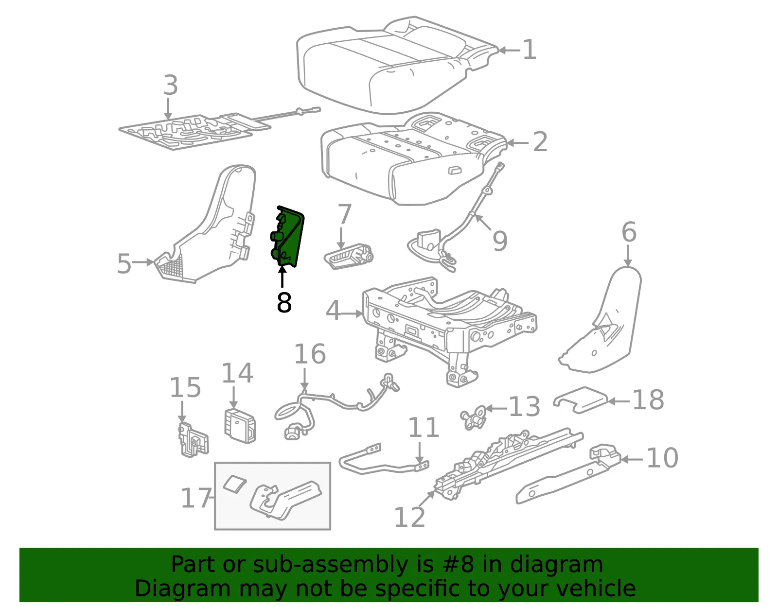 Hinge Cover - GM (26535617) - view 3