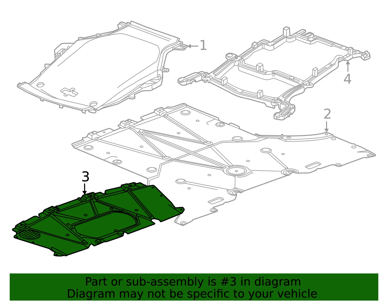 Deflector - GM (26543034) - view 3