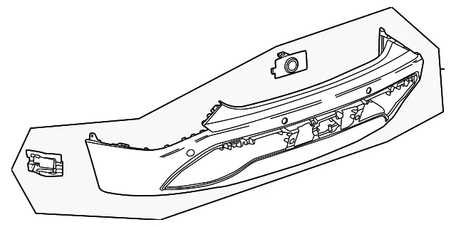 Bumper Cover - GM (26544707) - view 2